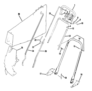 Part Location Diagram of 610495 Lawn Boy Decal